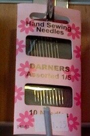 Sewing Needles, Darners Size 24