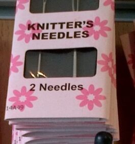 Sewing Needles, Knitters Sewing Up