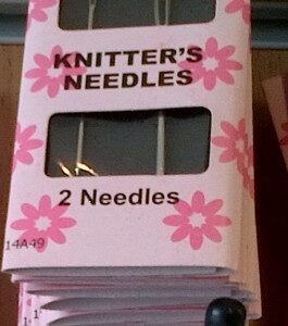 Sewing Needles, Knitters Sewing Up