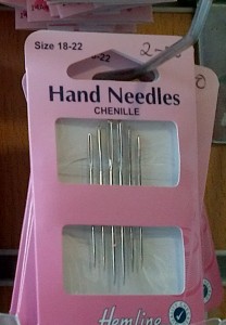 Chenille Sewing Needles