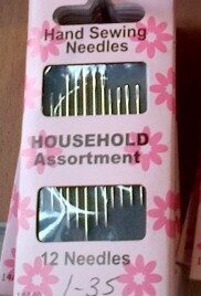 Sewing Needles, Household Assortment