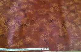 Brown Pattern Quilting Fat Quarter