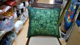 Large Ganja Fabric Cushion