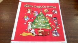 12 Dogs of Christmas Panel