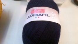 Classic Double Knit Wool Large 200g Adriafil Top Ball Navy