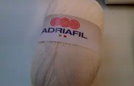 Classic Double Knit Wool Large 200g Adriafil Top Ball Cream