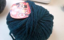 Super Chunky Wool 9mm Knit Teal 'Candy' by Adriafil