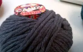 Super Chunky Wool 9mm Knit Candy by Adriafil Grey