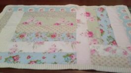 Shabby Chic Easy to Make Lap Quilt Kit