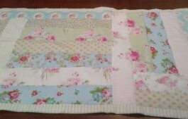 Shabby Chic Easy to Make Lap Quilt Kit