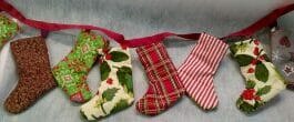 Christmas Stockings Bunting Pattern