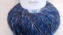 Denim Look Chunky Luxury Flecked Wool Mix 'Morfeo' by Adriafil, Blue