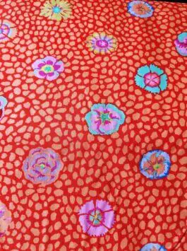 Orange Guinea Cotton Fabric Kaffe Fassett Fat Quarter