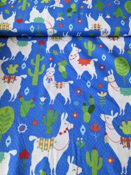 Llama Llama Cotton Fabric Fat Quarter