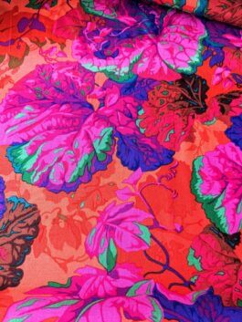 Grandiose Floral Cotton Fabric by Philip Jacobs Fat Quarter