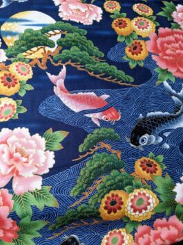 Koi Carp Fabric, 'Pond Design' by Kona Bay Fabrics