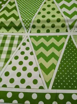 Large Bunting Panel Riley Blake  - Green