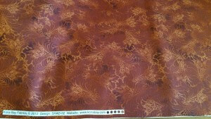 Brown Pattern Quilting Fabric – Scissor Stitch Birmingham ...